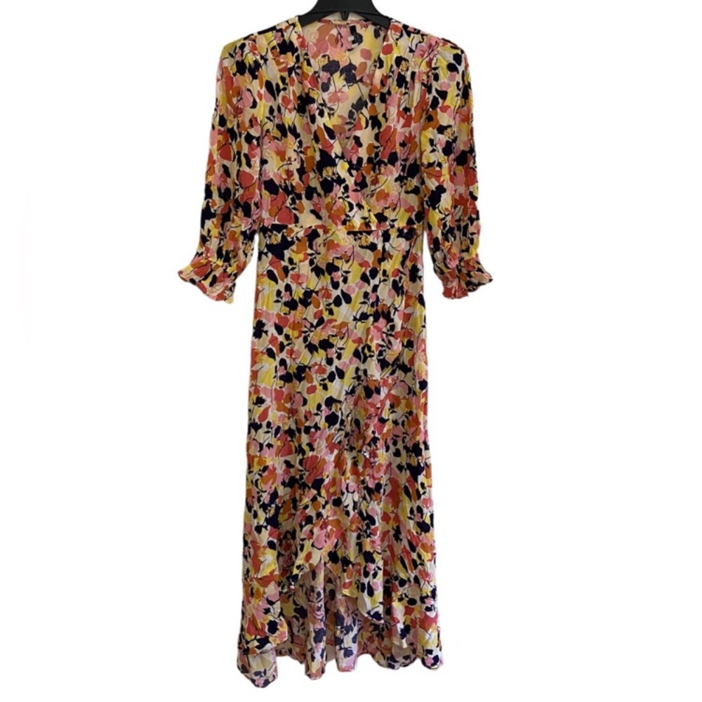 Frnch Ruffle Long Sleeve Dress M New With tags.